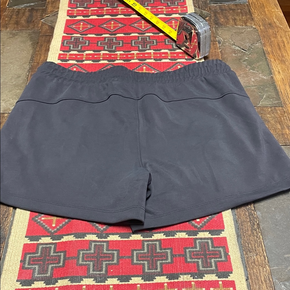 Women's Black Modal Blend Shorts - Picture 6 of 8